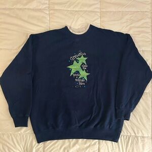 Vintage embroidered sweatshirt